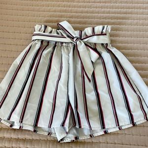 Boutique Striped size xs shorts.